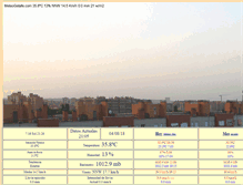 Tablet Screenshot of meteogetafe.com